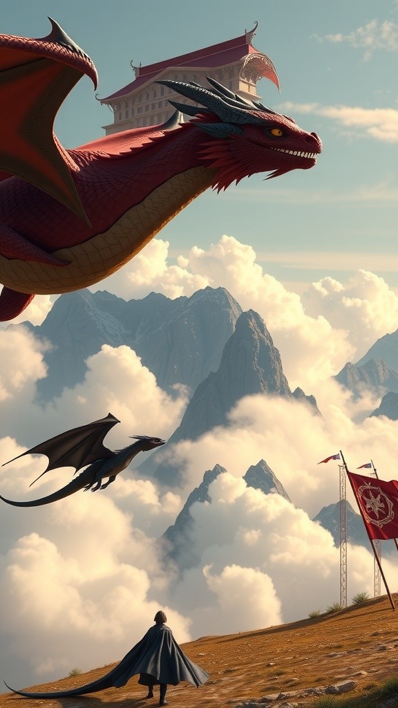 Bound by Flames: A Dragon Rider's Love