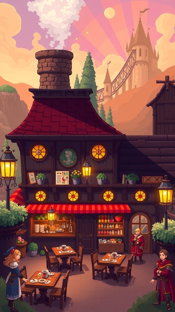 Epic Coffee Chaos in Pixel-Art Adventure!