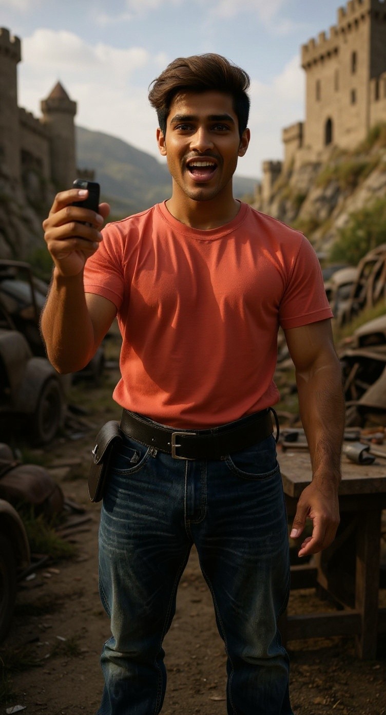 Mr Indian Hacker Makes a Flying Car from Old Lamborghini