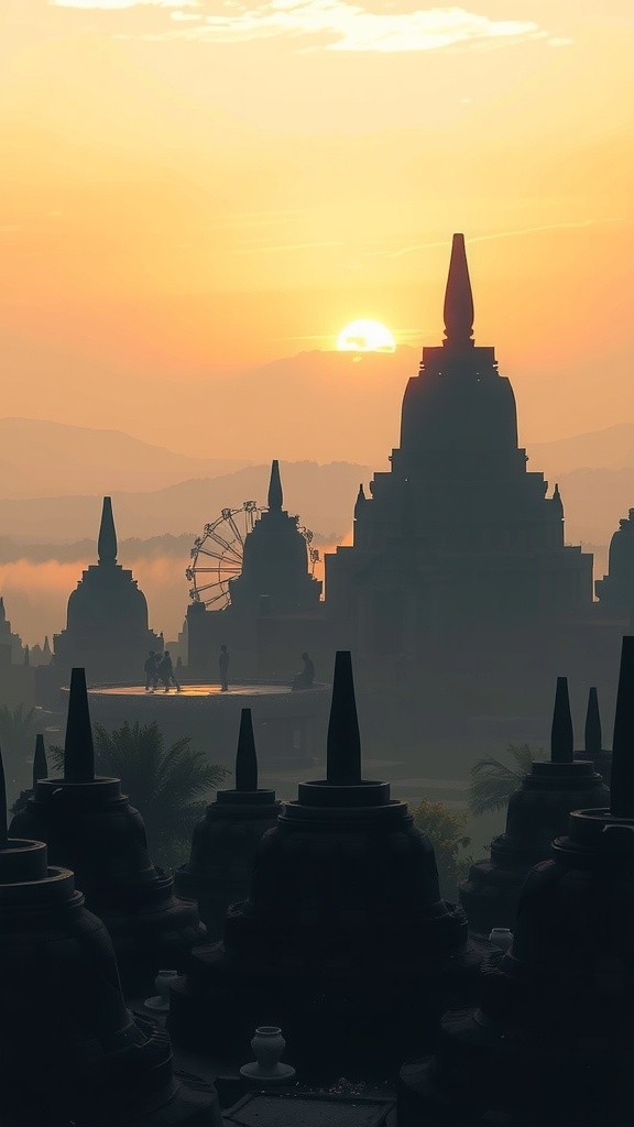 Legenda Candi Borobudur dan Prambanan