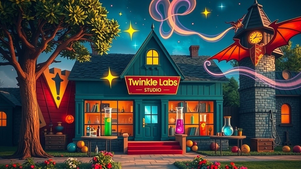 Discovering Magic in Twinkle Labs: A Colorful Science Adventure!