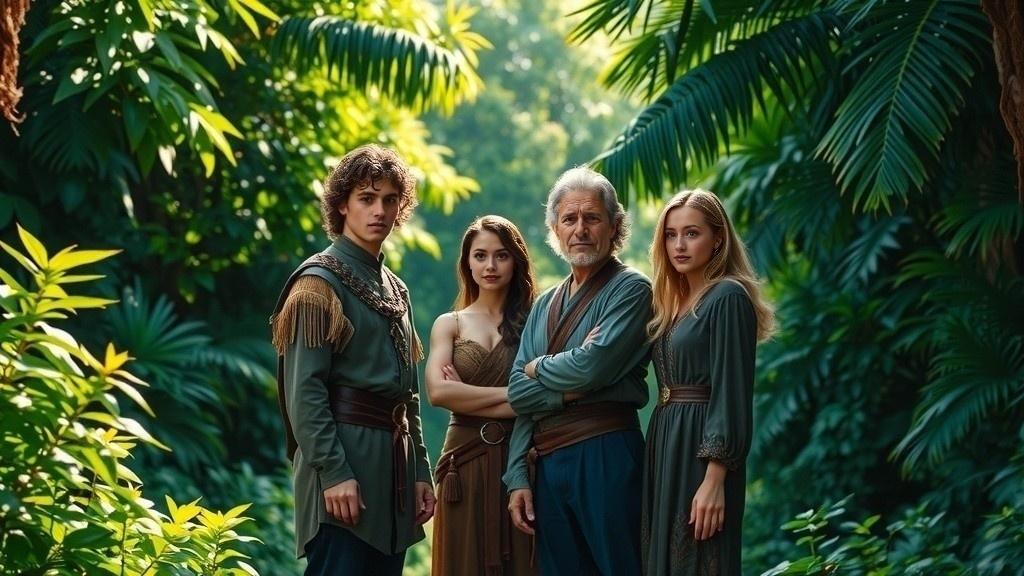 Adventures in the Enchanted Jungle: A Tale of Friendship