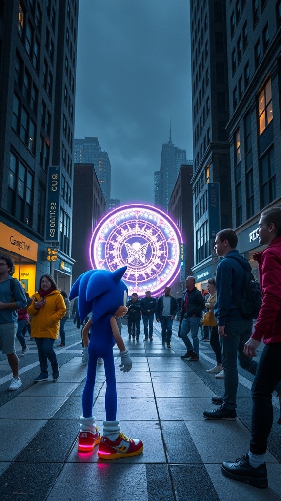 When Game Characters invade OUR World!