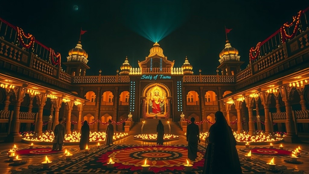 Divine Navratri Pooja: A Cinematic Celebration of Maa Durga