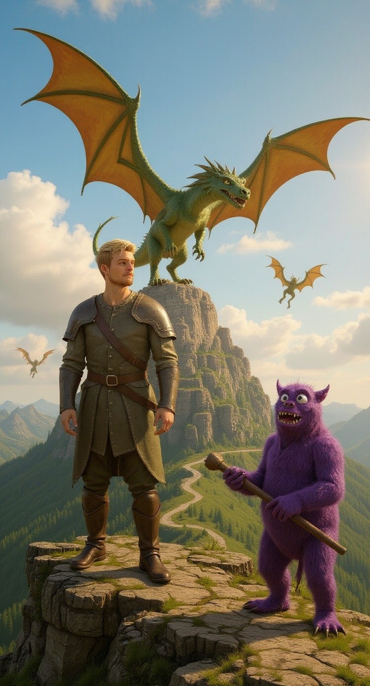 Infant and Dragon Army Rescue Adventure
