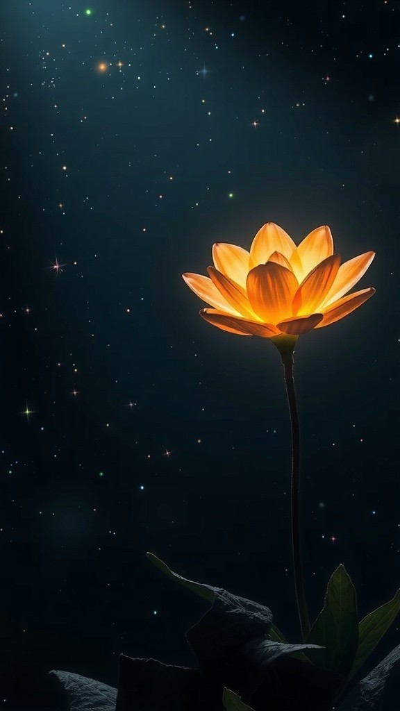Cradling the Glowing Earth