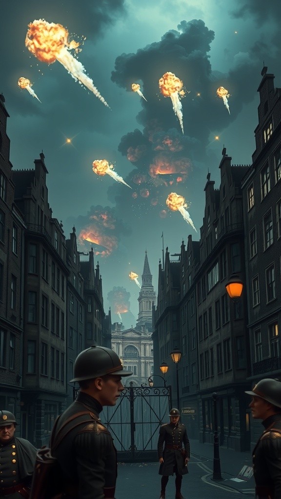 Sparks of Hope: A Love Story Amidst the Blitz