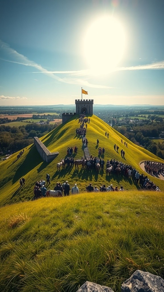 Cheese Rolling Festival in England
