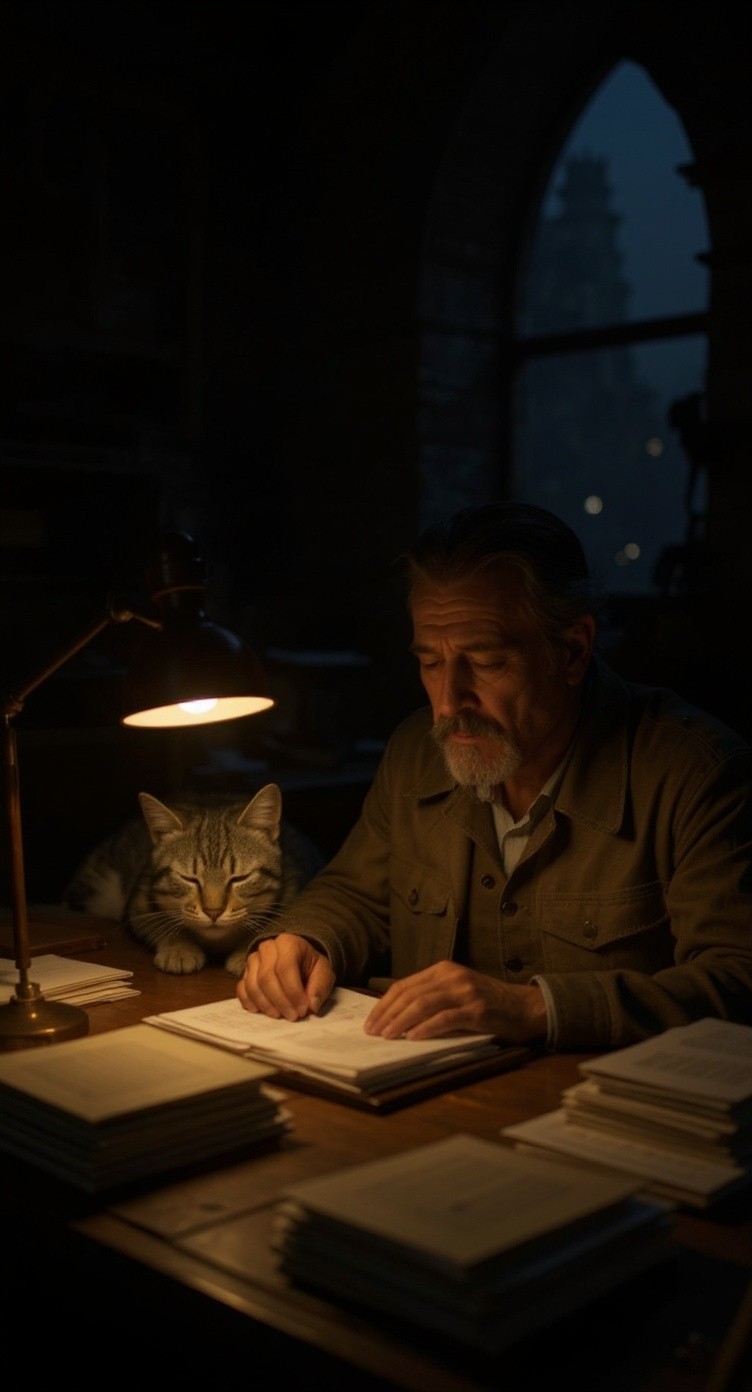 Kucing Detektif yang Menjawab