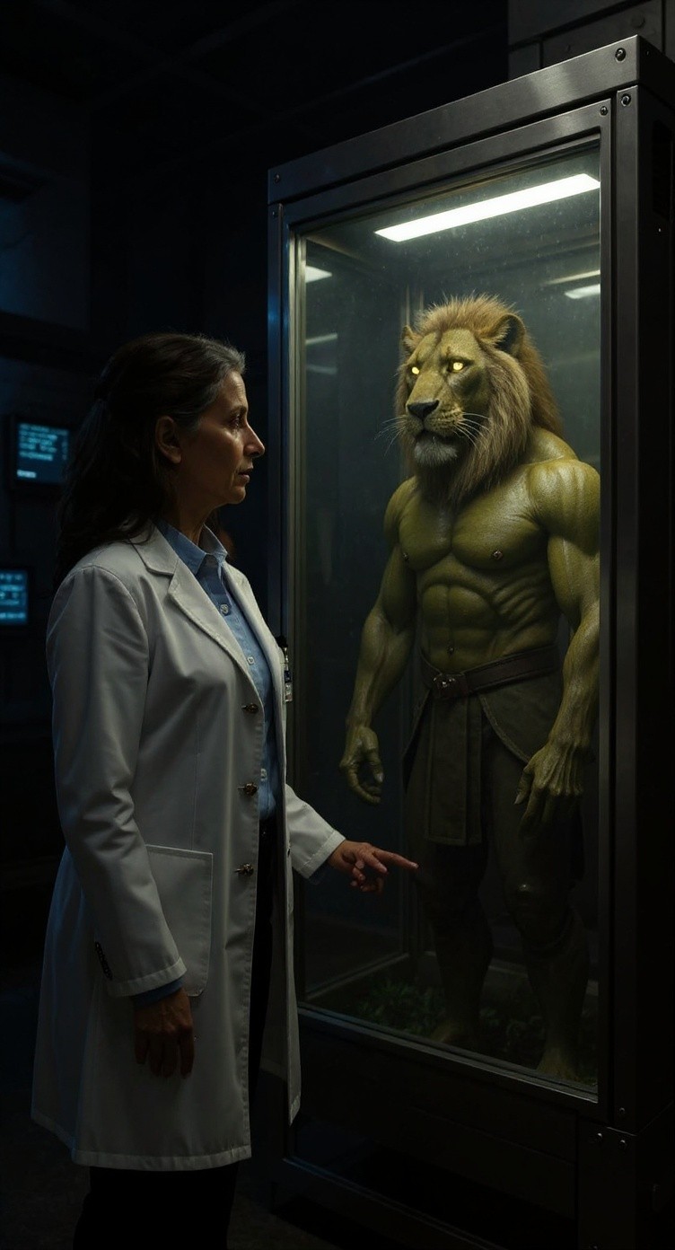 Hybrid Fusion AI: Lion vs. Hulk Snack Showdown