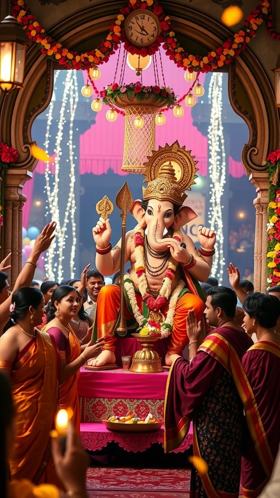 A Heartfelt Goodbye to Ganpati: The Spirit of Celebration