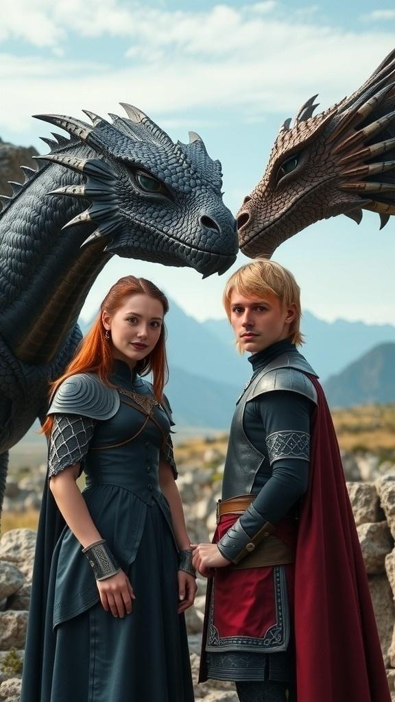 Hearts in the Skies: A Dragon Rider's Love