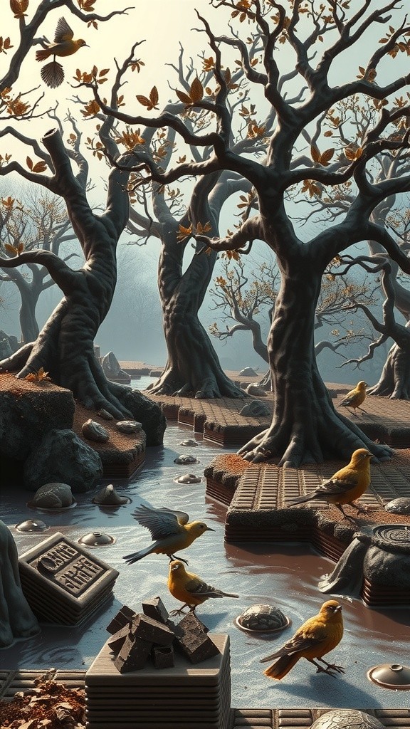 A Woman's Sweet Adventure in Chocolate Land