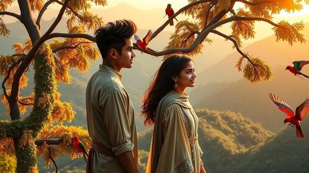 Aarav and Meera's Enchanted Jungle Adventure