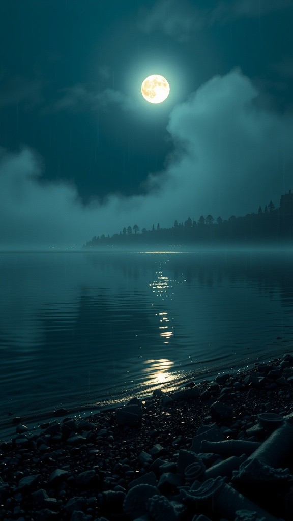 Kejaran Hantu Lucu di Tepi Danau