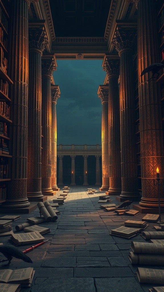 Pilihan Dalam Kebakaran Perpustakaan