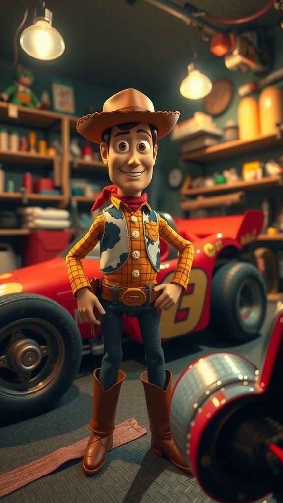 Petualangan McQueen dan Woody Mengambil Balon Pelangi!