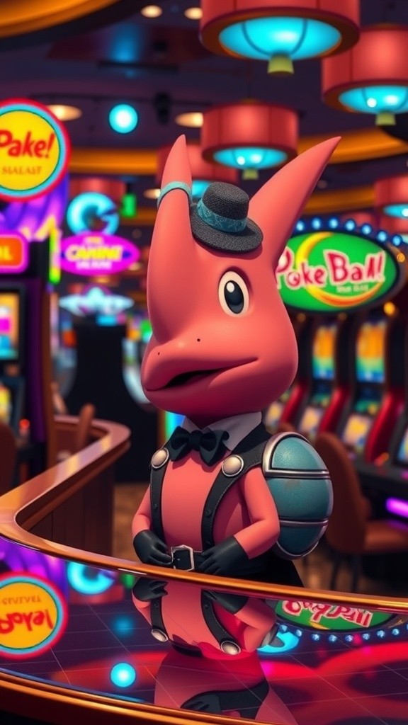 POKÉ-BALL PIT BOSS: A Gen-Z Trainer's Gamble in Pokémon Vegas!