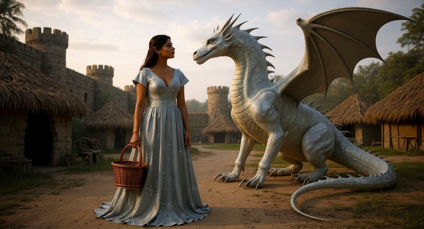 Sham and the Enchanted White Dragon
