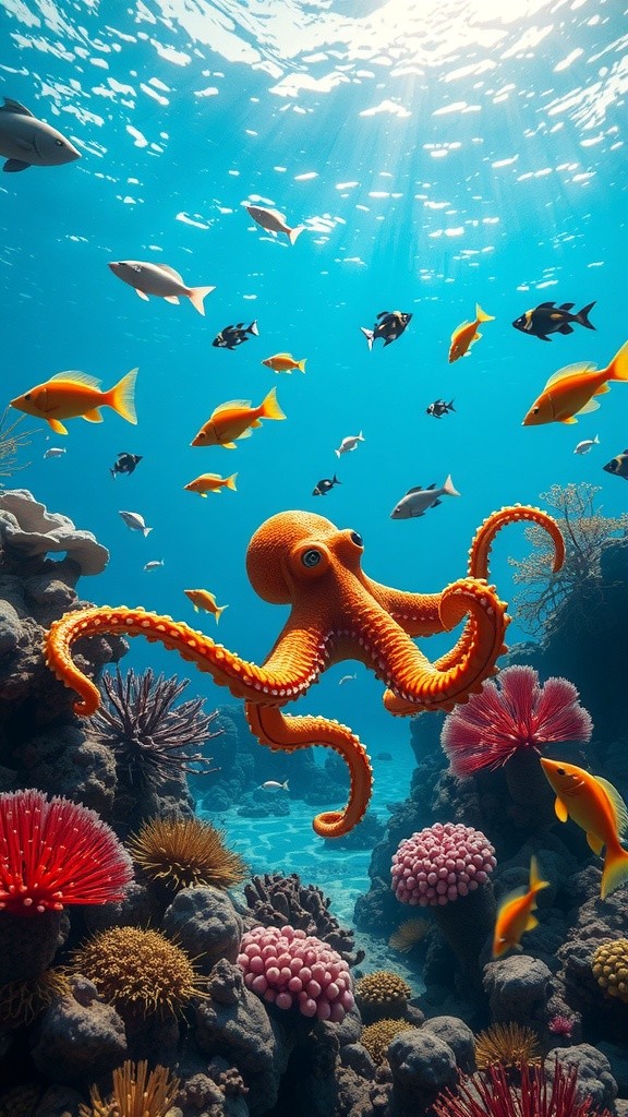 Mimic Octopus: Penyihir Laut dengan Seribu Wajah