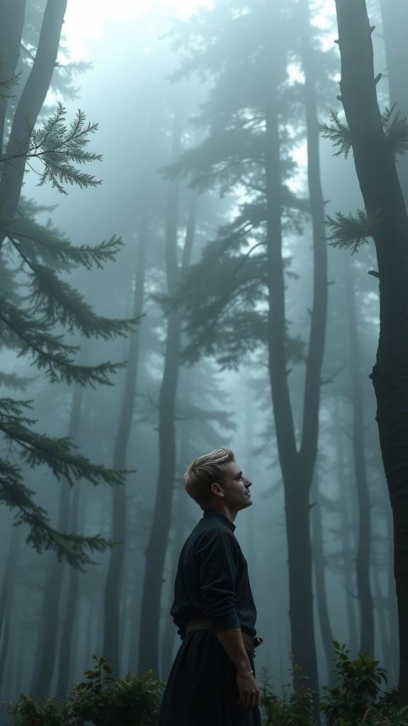 The Forest Encounter: Warrior in Shadows