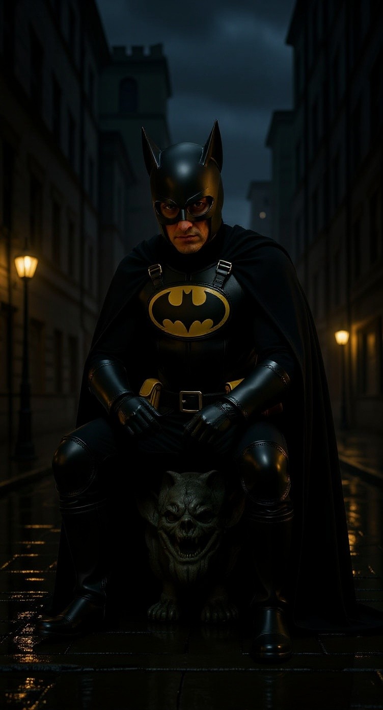 Batman Flay Kick Action!