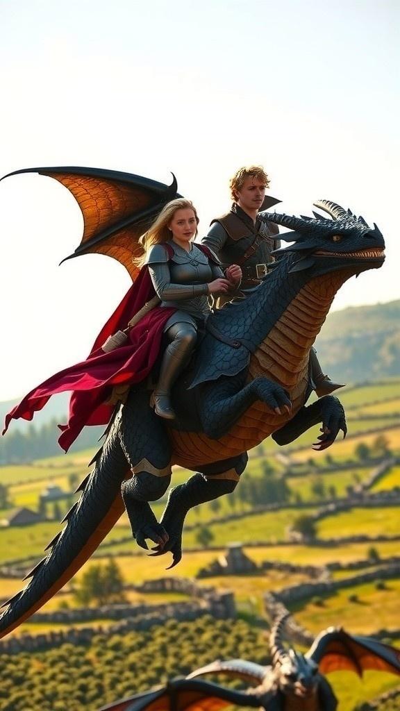 Flames of Desire: A Dragon Rider Romance