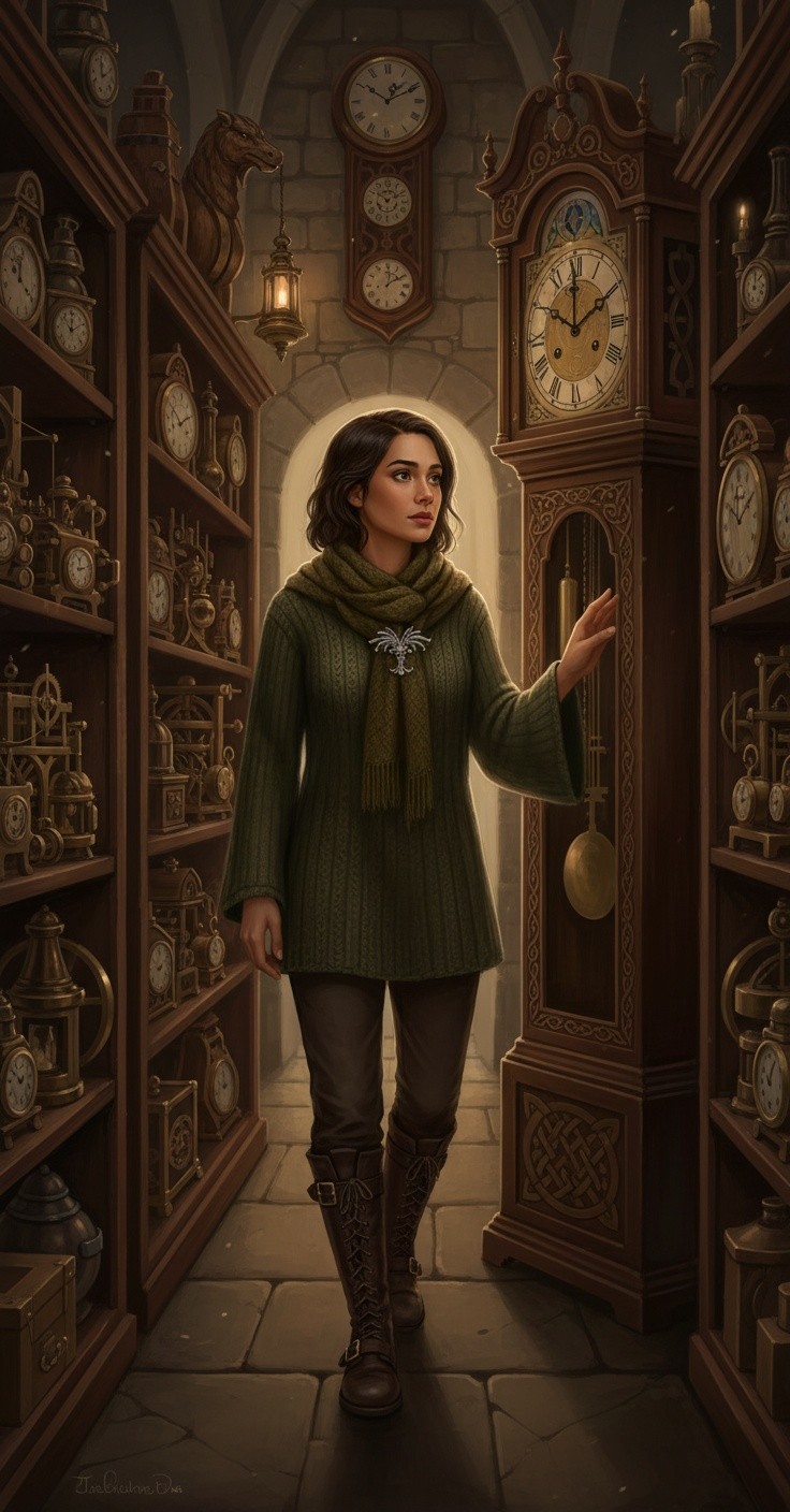 The Clock of Forgotten Secrets