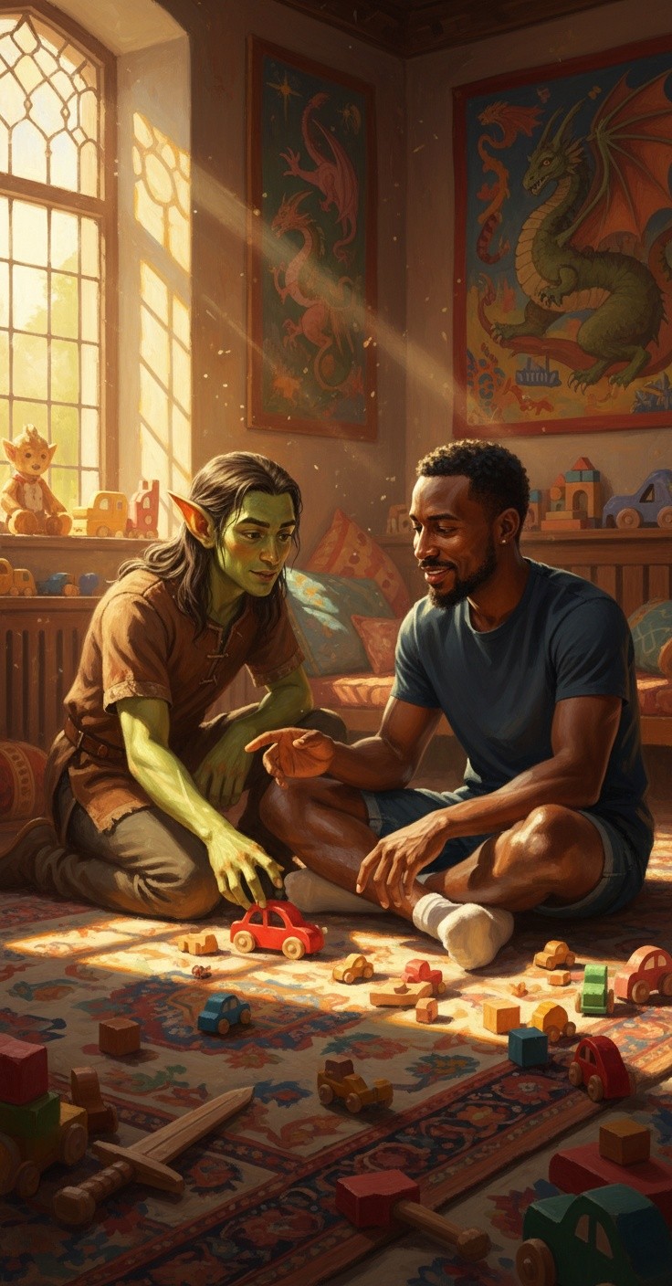 Petualangan Ajaib: Menyelamatkan Teman dengan Mainan