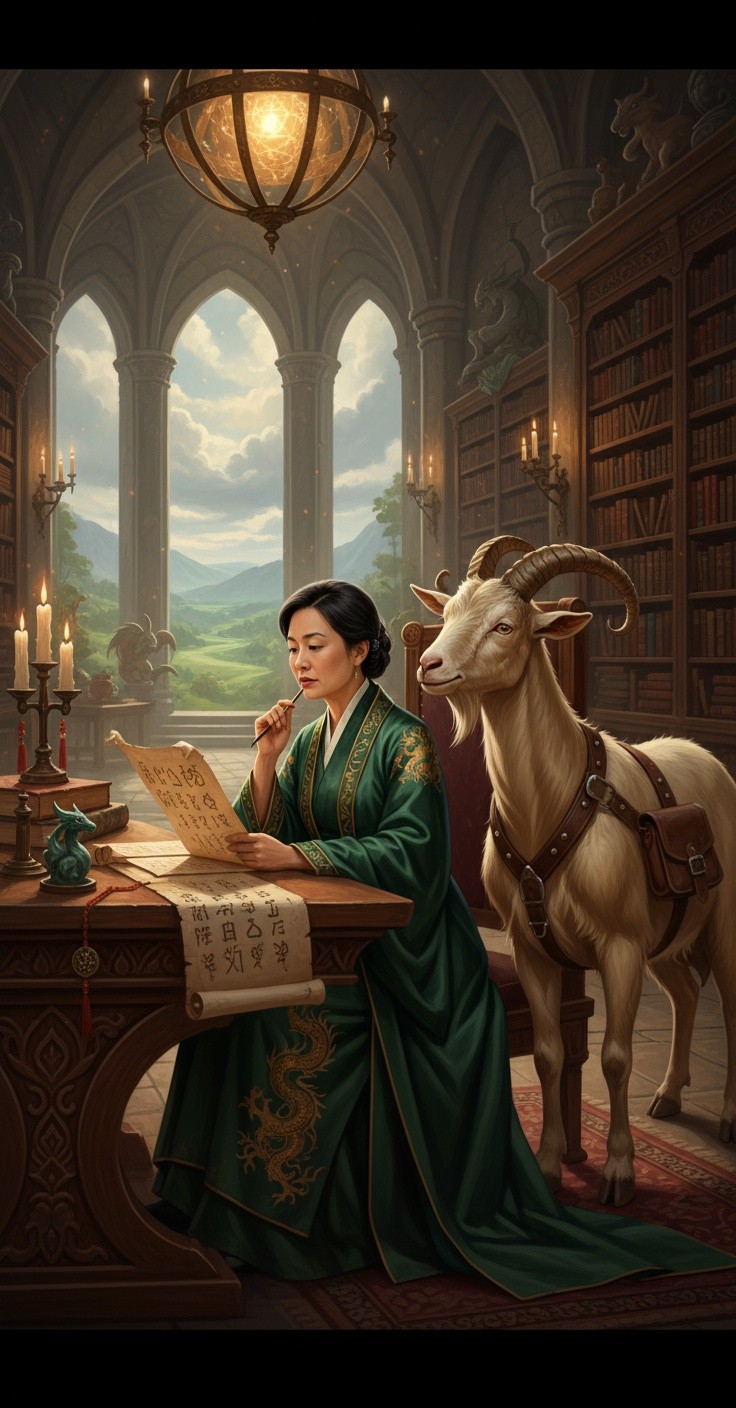 Kambing Ajaib di Kantor: Kutukan Mantan Direktur!