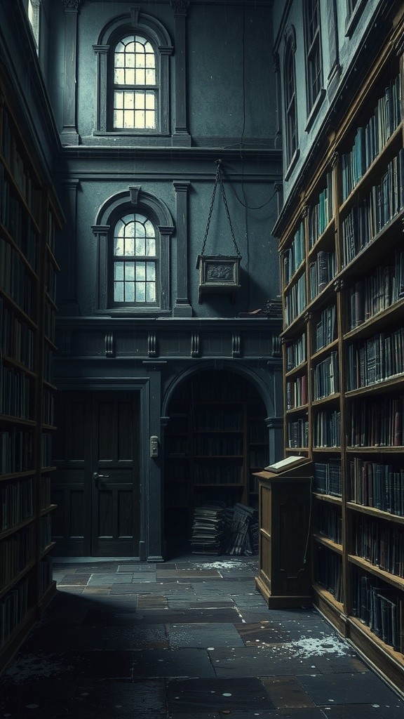 Kunci Emas di Perpustakaan Tua