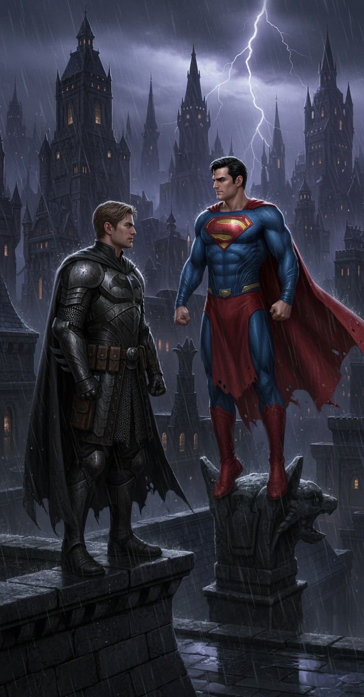 Heroes Clash: Batman vs. Superman!