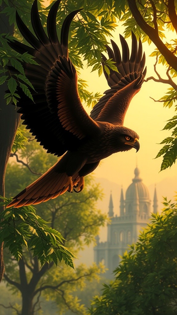 The Brave Prince and the Eagle