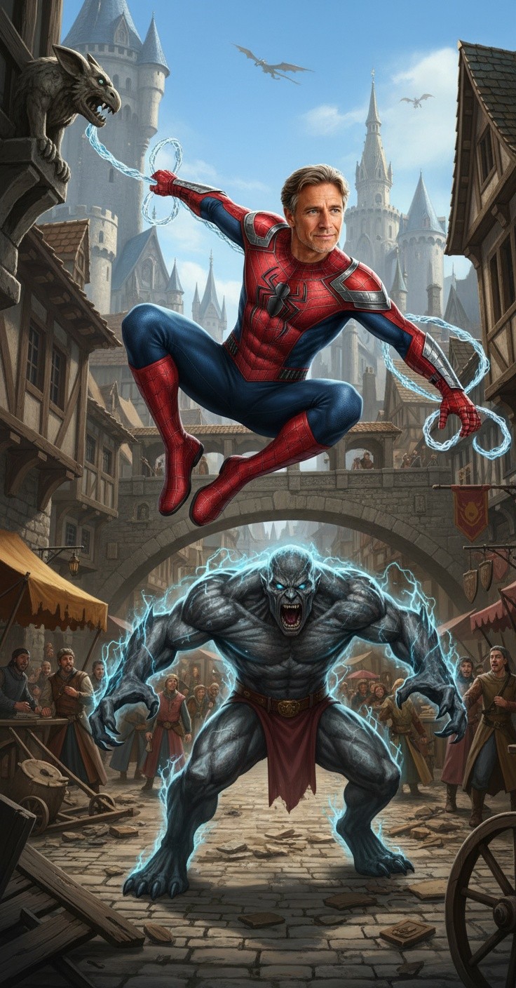 Spider-Man Joins Forces with Super Team One