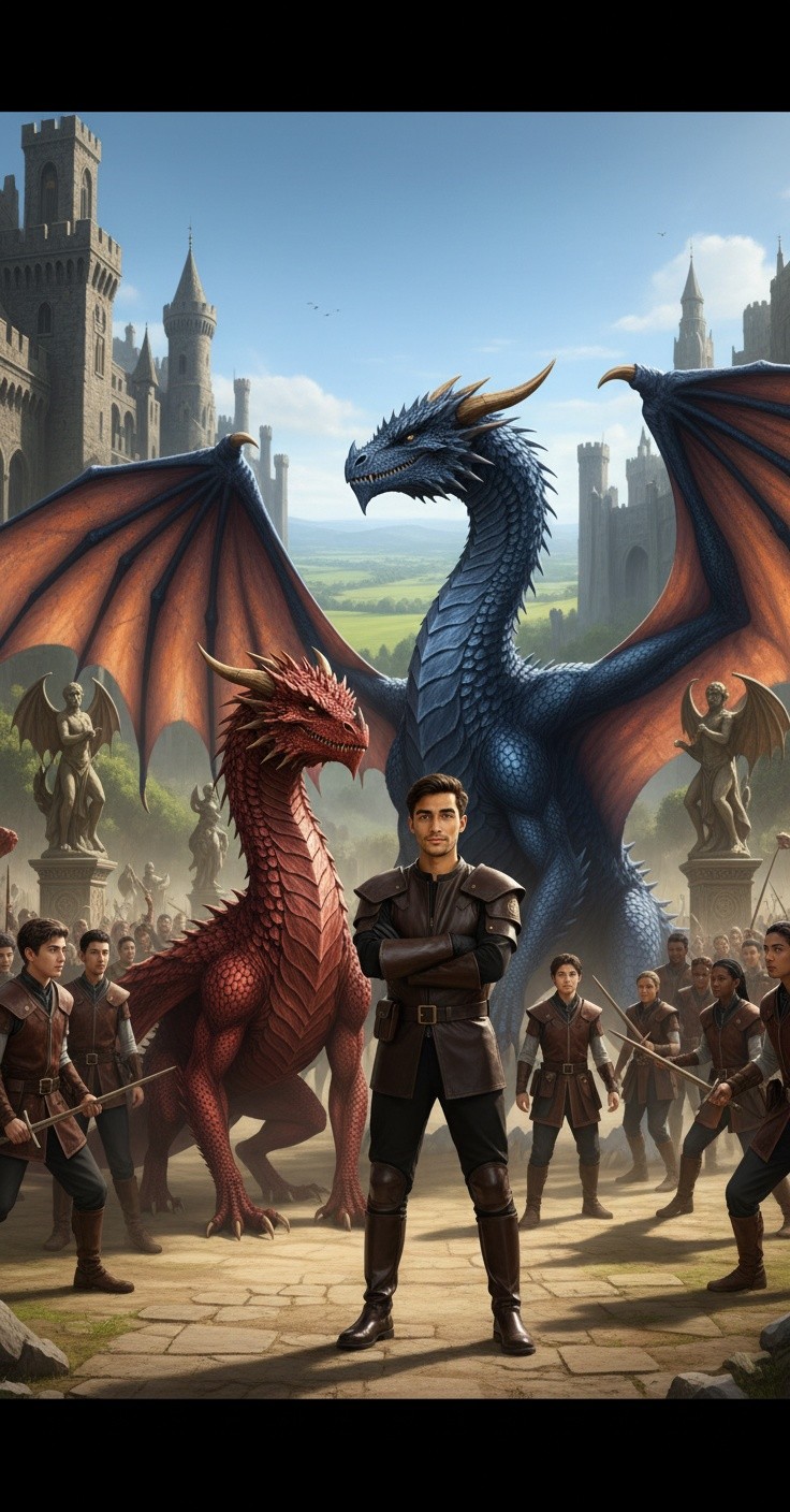 Bound by Flames: A Dragon Rider's Love