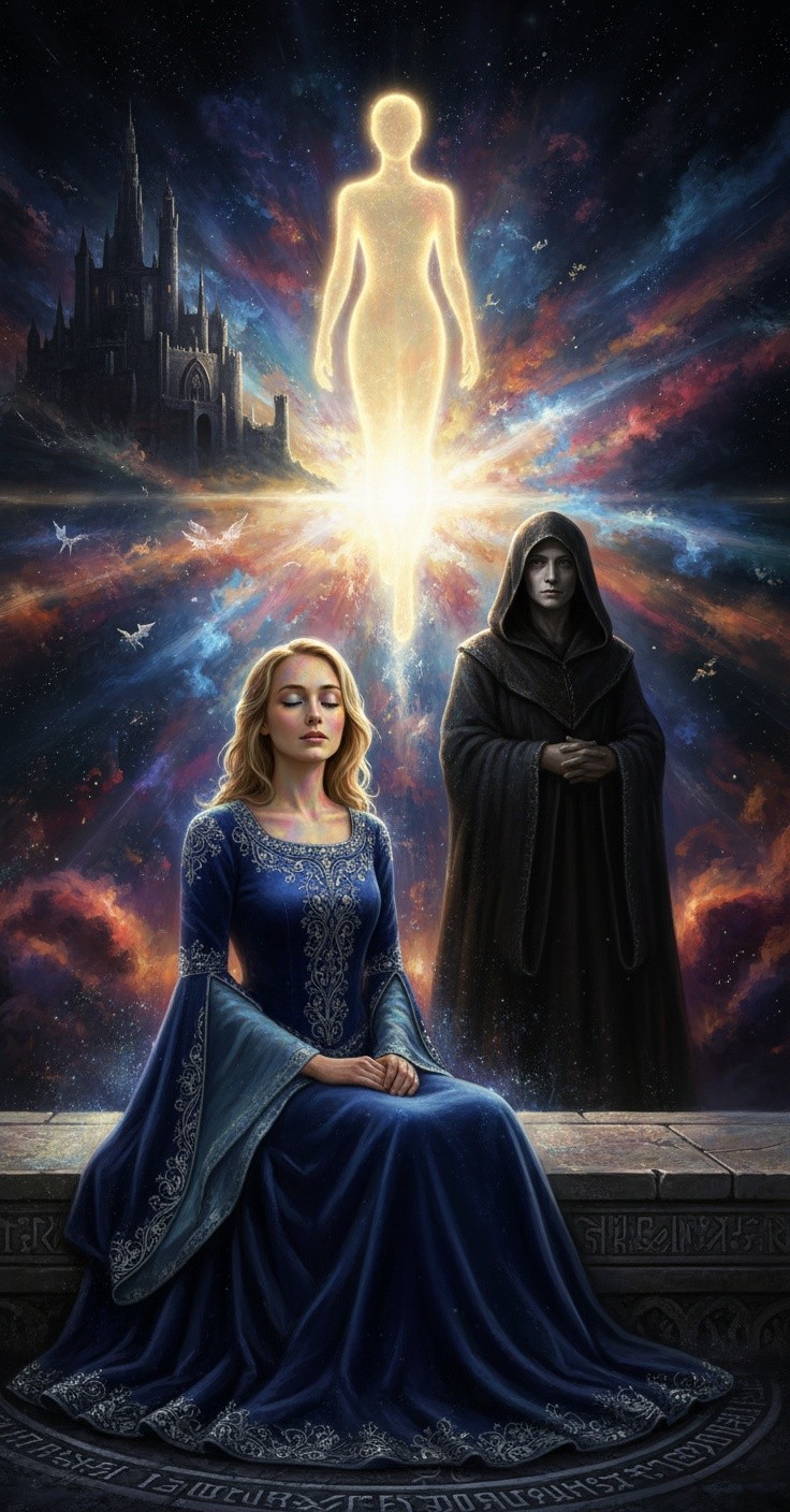 Echoes of Creation: The Dance of Light and Shadow