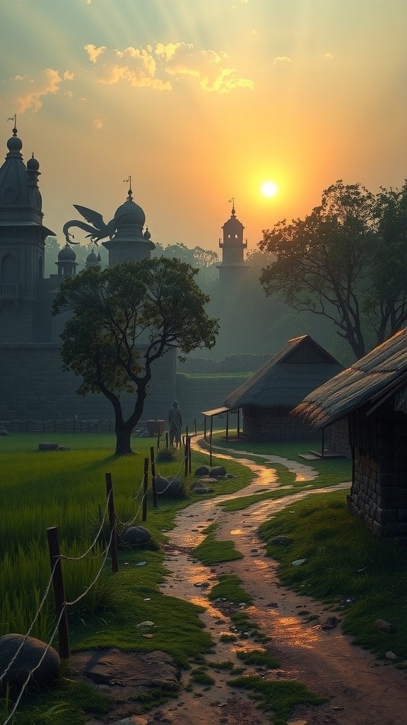 A Day in Bhagira's Village