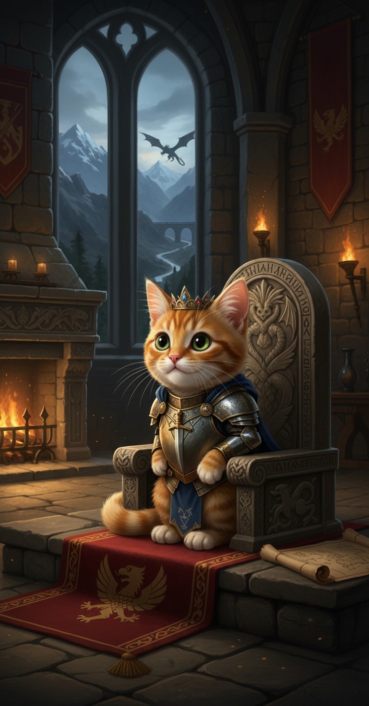 Le Voyage Magique d'un Petit Chaton