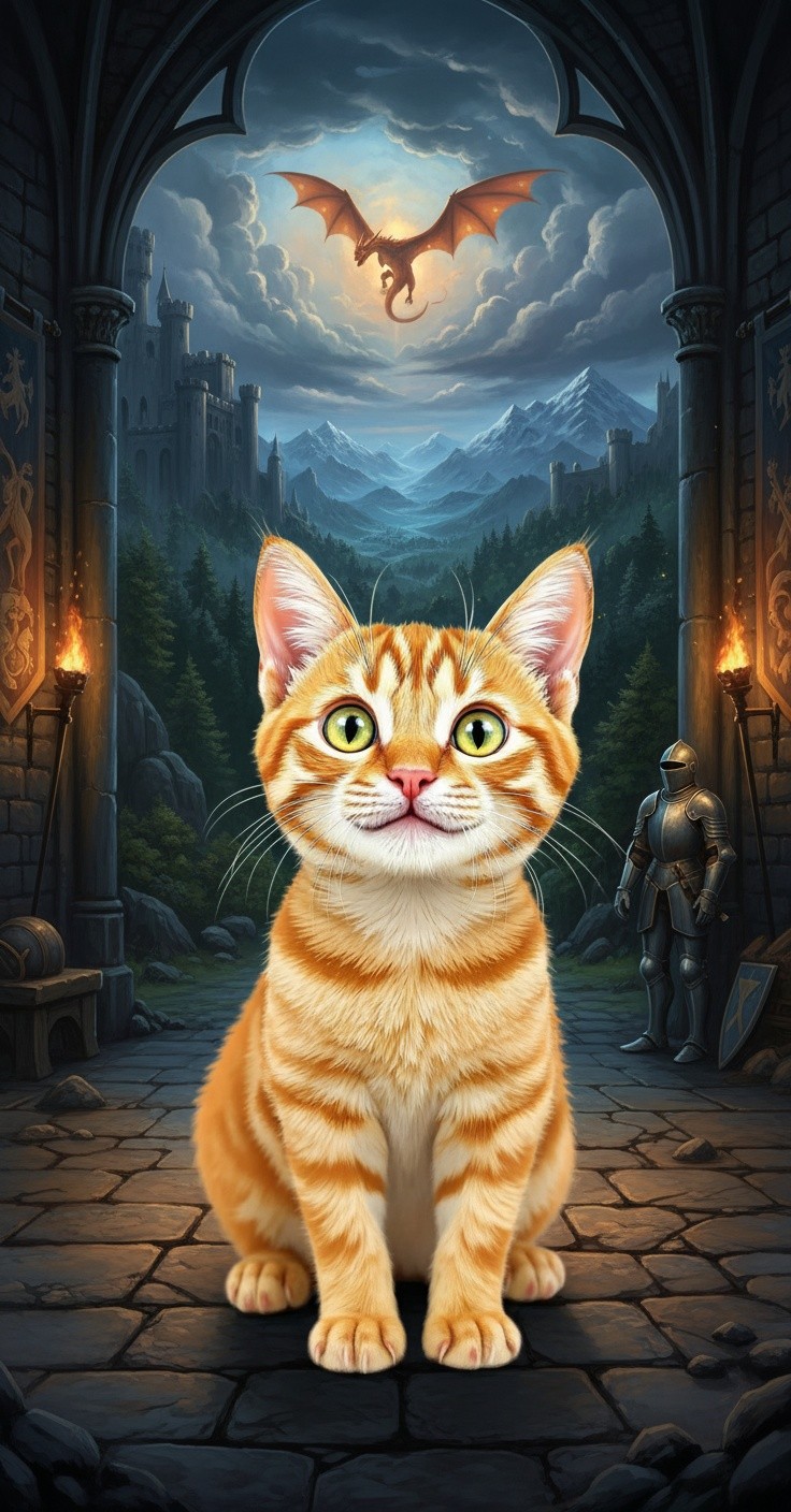 Le Chaton et la Porte Magique