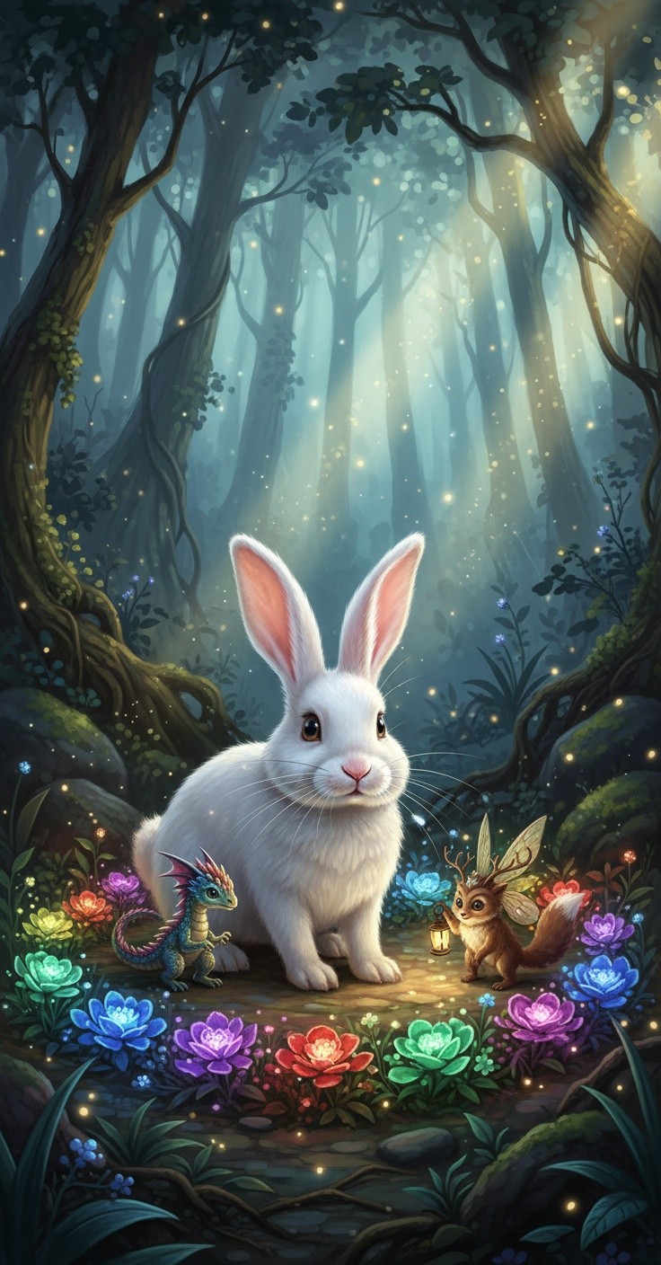 Magic Adventure of a Cute Baby Rabbit!