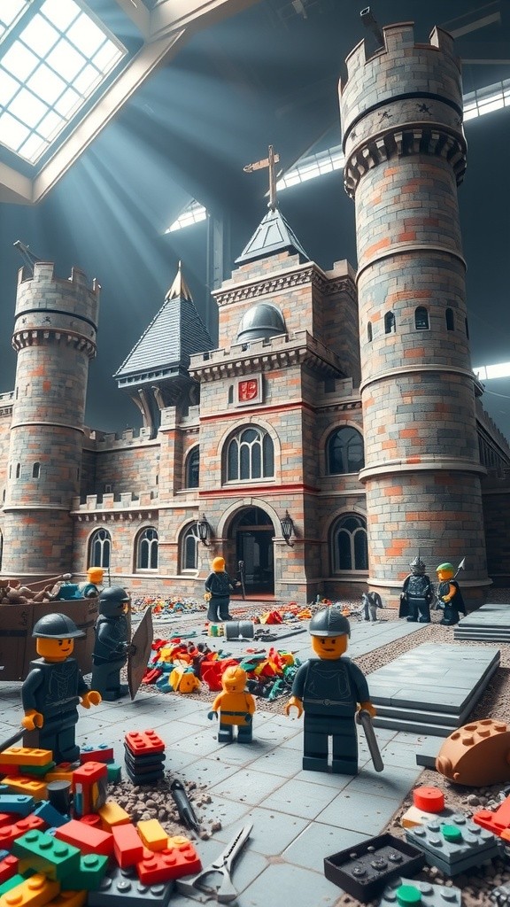 Istana LEGO yang Megah