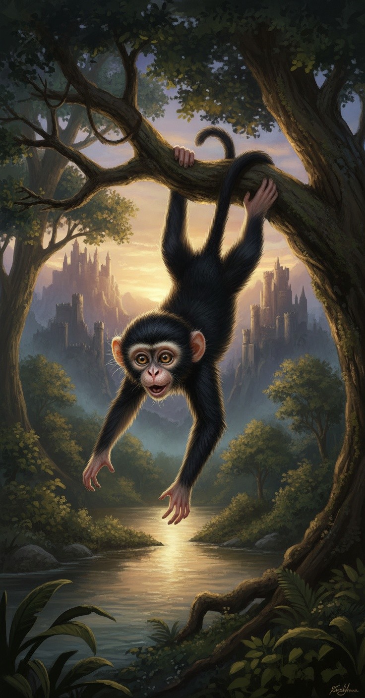 वीर बंदर की जादुई यात्रा