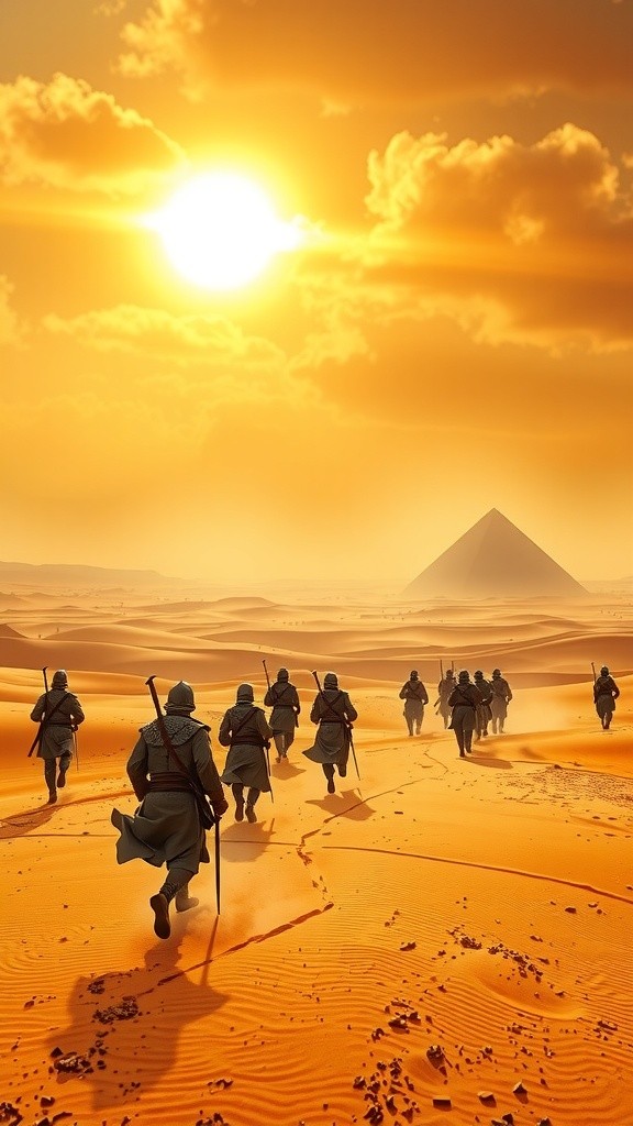 Israelites Crossing the Red Sea