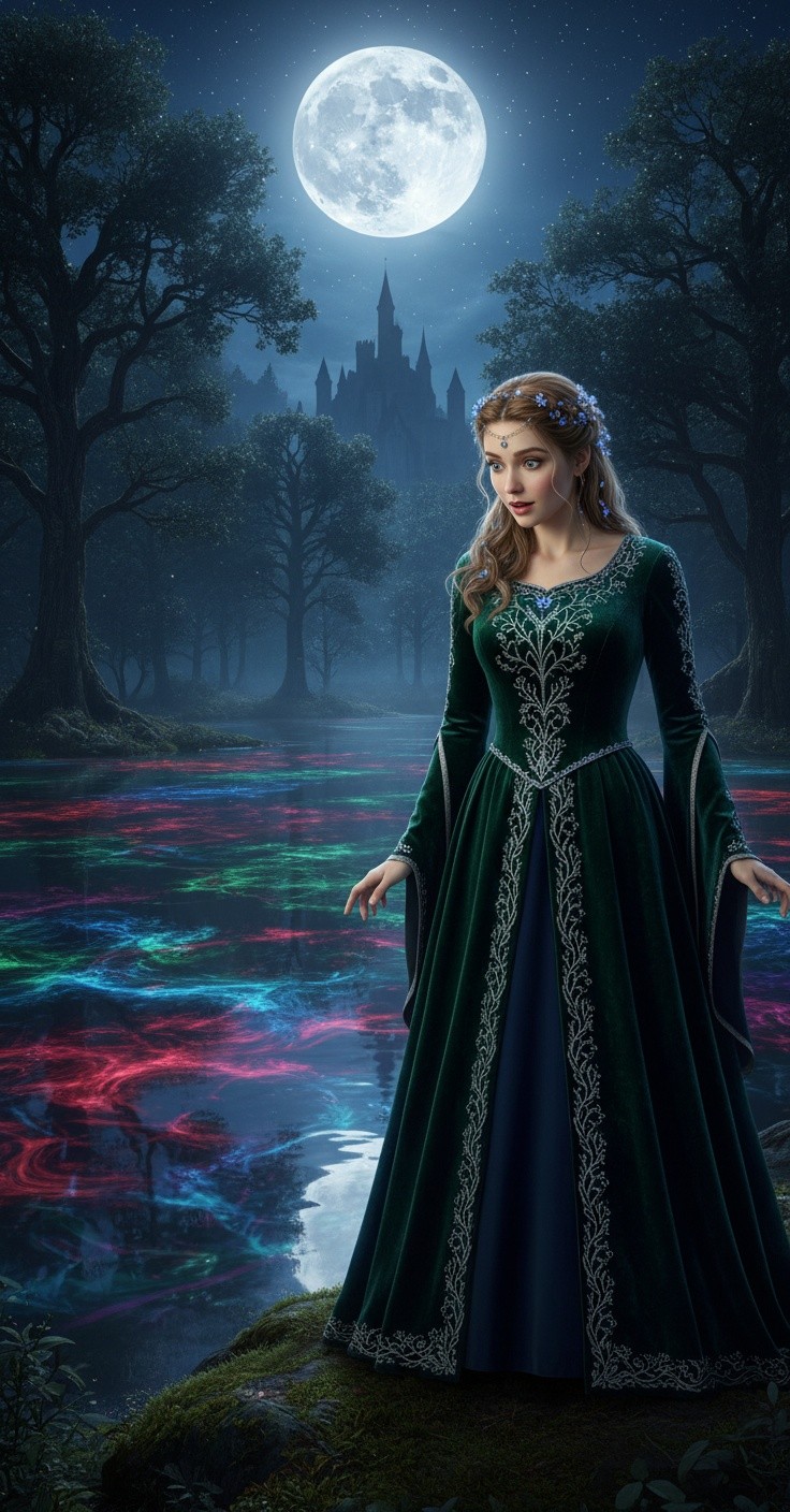Fairy Sky by the Lake