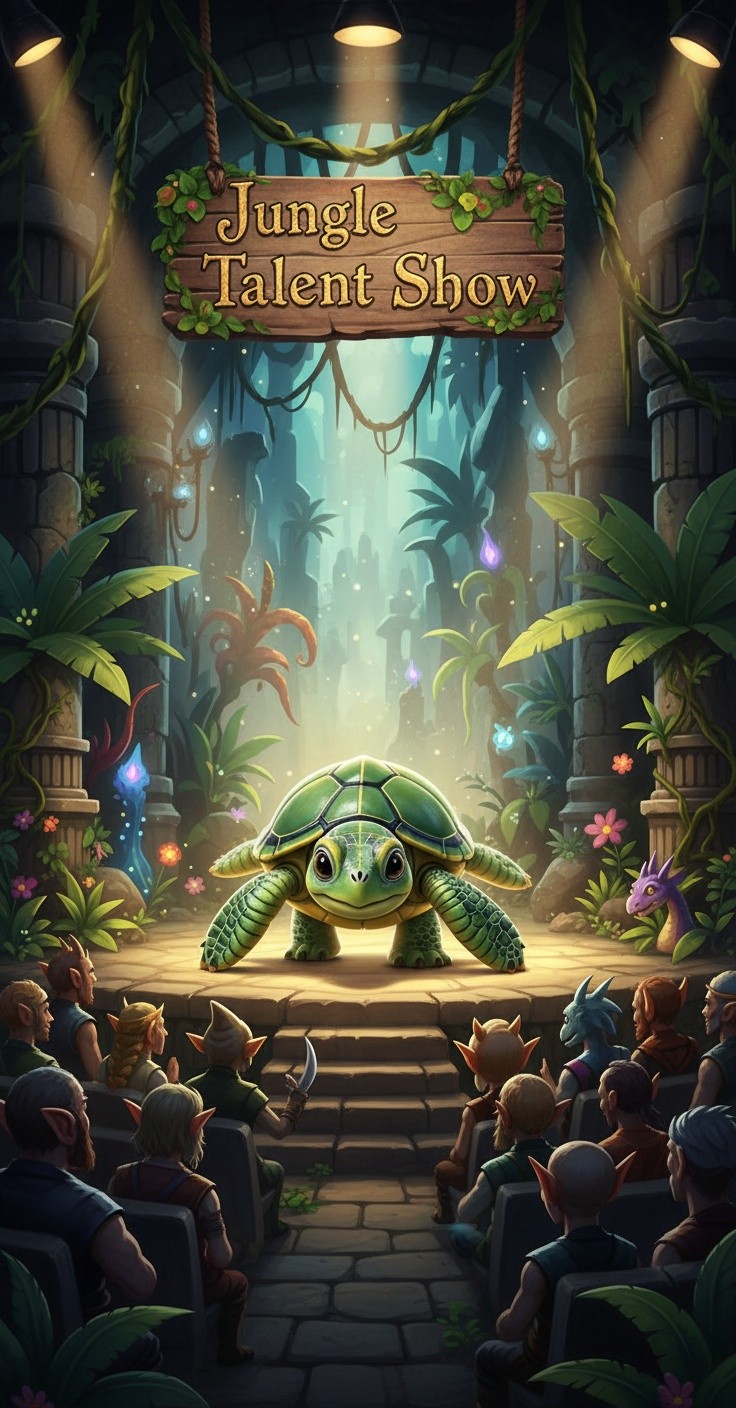 Timmy the Tortoise: The Jungle Comedian!