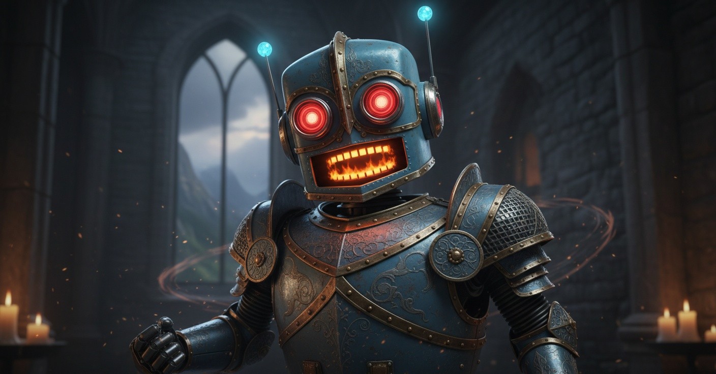 The Blue Friend's Adventure in the Eternal Forest