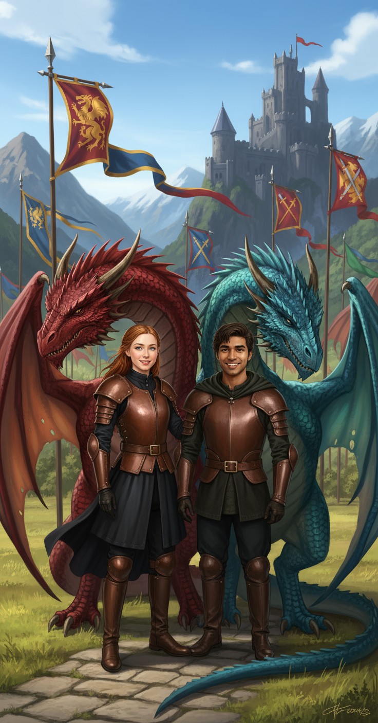 Flames of Desire: A Dragon Rider's Love