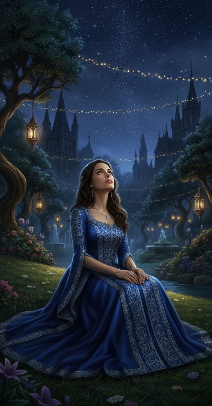 Starlit Secrets: A Tale of Love and Royalty