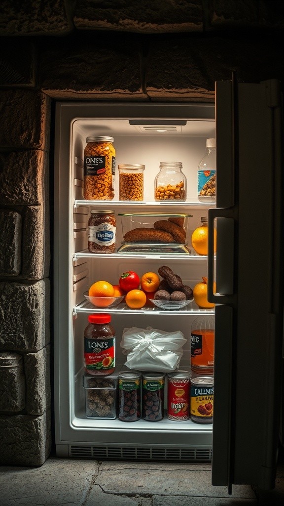 Midnight Encounters with Cartoon Icons