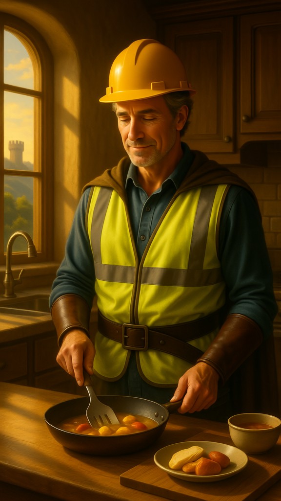 My Hardworking Husband